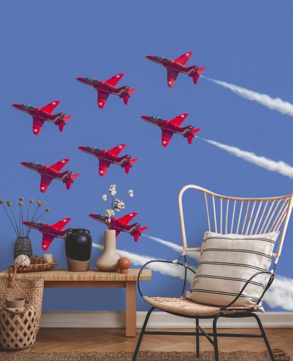 Sfondo con frecce rosse che volano insieme Sfondo con frecce rosse che volano insieme