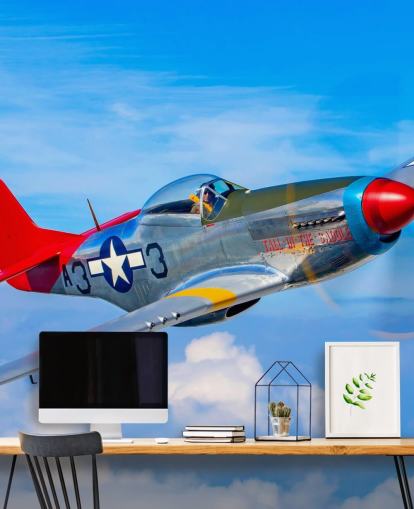 Aeroplane in Blue Sky Wallpaper Aeroplane in Blue Sky Wallpaper