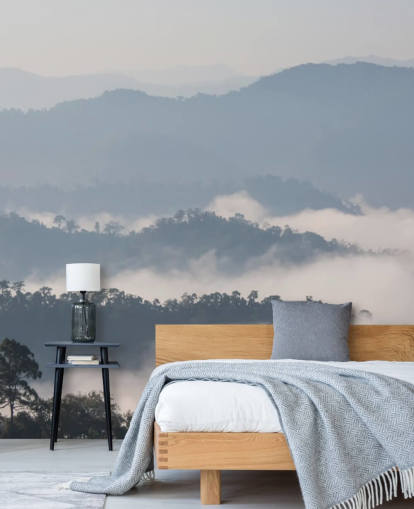 Misty Forest Mountain Wallpaper Misty Forest Mountain Wallpaper