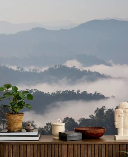 Misty Forest Mountain Wallpaper Misty Forest Mountain Wallpaper