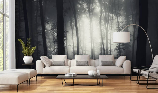 Black and White Wallpaper and Wall Murals | Wallsauce UK