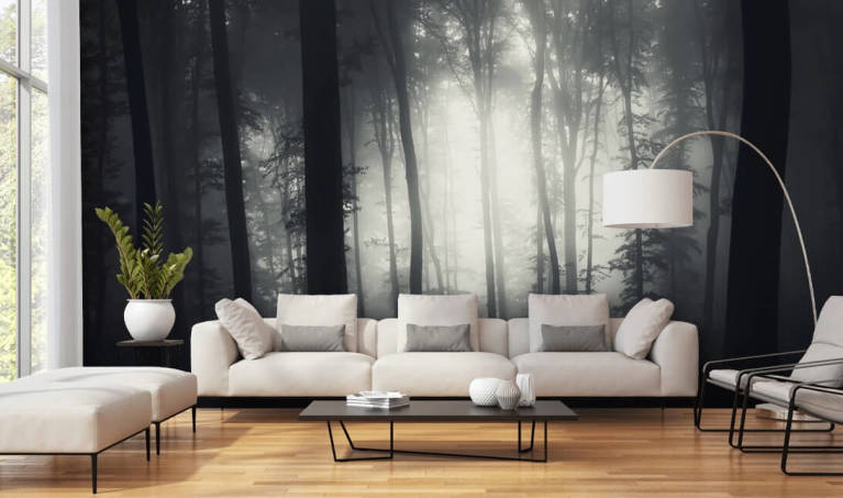 Forest Wallpaper & Tree Wallpaper Murals | Wallsauce US