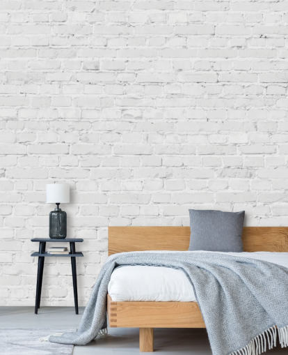 white brick wallpaper mural white brick wallpaper mural