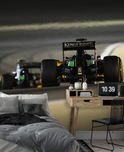 Grün F1 Auto-Tapete Grün F1 Auto-Tapete