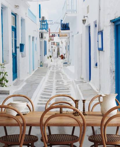 Mykonos Street View, Grecia Mykonos Greece Wallpaper Mykonos Street View, Grecia Mykonos Greece Wallpaper