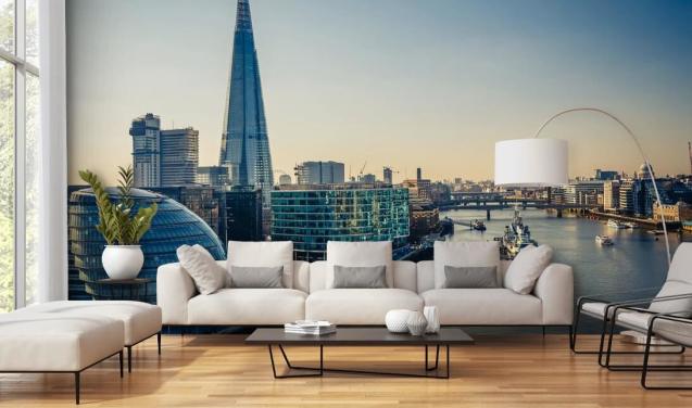 london nye bygninger tapet
