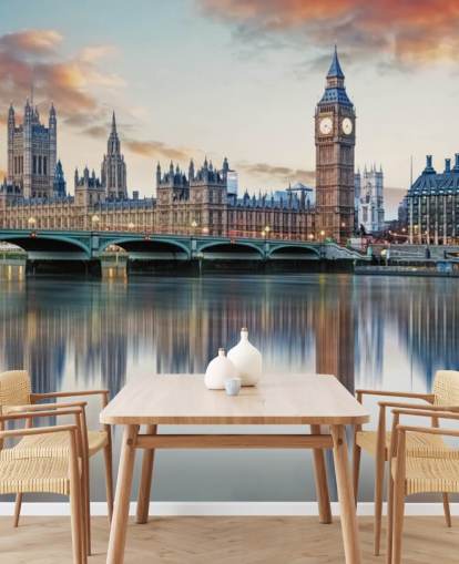 personalisierbares Tapetentapete London Skyline mit dem Namen London für Schlafzimmer und Wohnzimmer personalisierbares Tapetentapete London Skyline mit dem Namen London für Schlafzimmer und Wohnzimmer