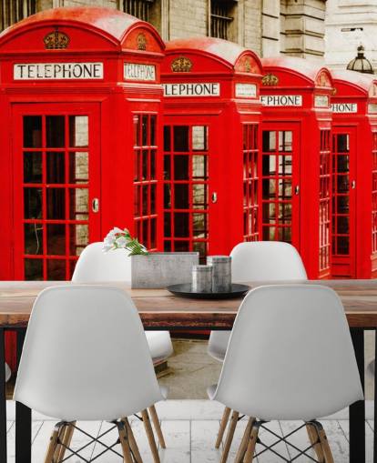 Red Telefon Bokser tapet Red Telefon Bokser tapet