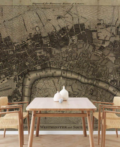 Arkiveret London kort Baggrund Arkiveret London kort Baggrund