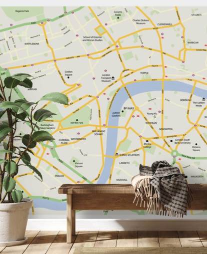 London Map Road Wallpaper London Map Road Wallpaper