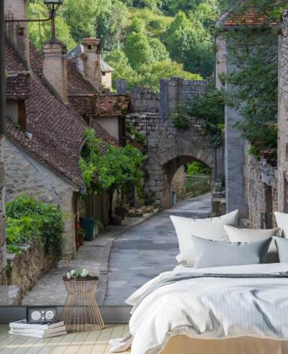 Historische Rocamadour Street, Frankreich Historic Rocamadour Street France Wallpaper Historische Rocamadour Street, Frankreich Historic Rocamadour Street France Wallpaper