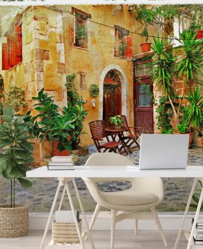 La Canée, Crète- vieilles rues charmantes Chania Crete Wallpaper La Canée, Crète- vieilles rues charmantes Chania Crete Wallpaper