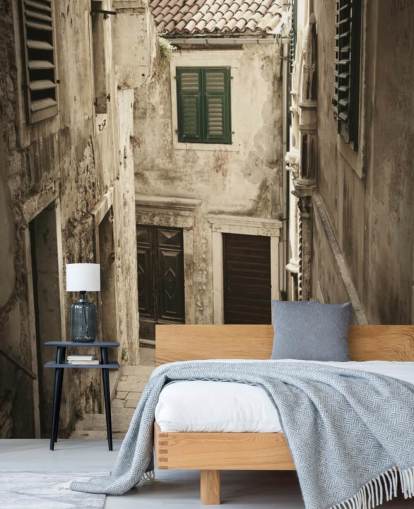 Rustic Street Wall Mural Rustic Street Wall Mural