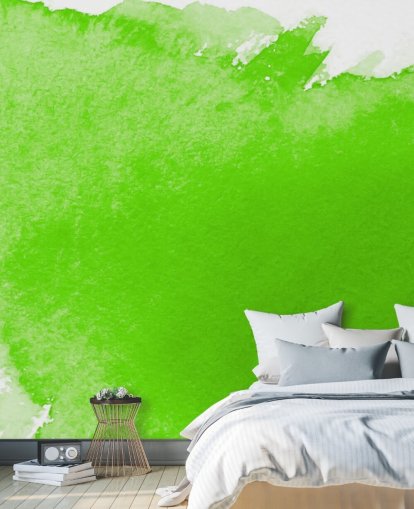 Green and White Watercolor Wallpaper Green and White Watercolor Wallpaper