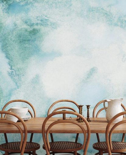 Blue and Green Abstract Watercolour Wallpaper Blue and Green Abstract Watercolour Wallpaper