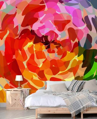 Abstrakte bunte Tapete Abstrakte bunte Tapete