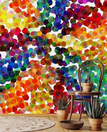 Regenbogen-Kreis Tapete Regenbogen-Kreis Tapete