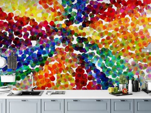Papel pintado Rainbow Circle