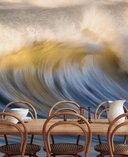 Dreamy Blue Waves Wallpaper Dreamy Blue Waves Wallpaper