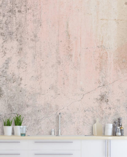 pink concrete wallpaper mural called Pale Pink Concrete for bedrooms and kitchens from Wallsauce pink concrete wallpaper mural called Pale Pink Concrete for bedrooms and kitchens from Wallsauce