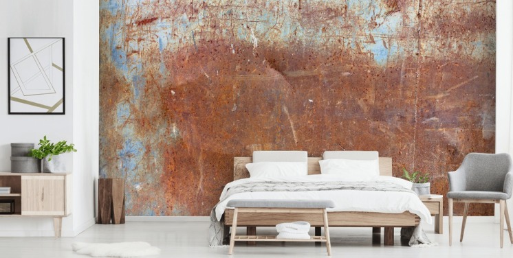 Old worn rusty texture wallpaper