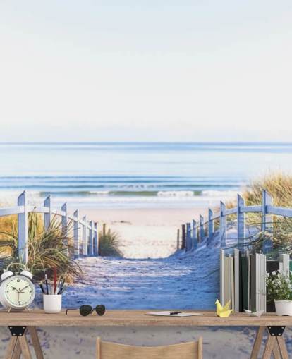 Strand på Rügen Bakgrund Väggmålning Strand på Rügen Bakgrund Väggmålning