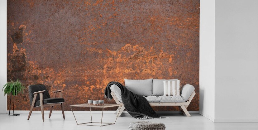 Rust Colored Fabric, Wallpaper and Home Decor | Spoonflower