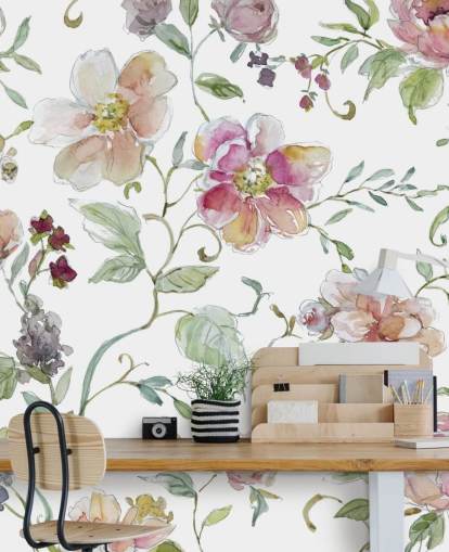 Pink Floral Wallpaper Pink Floral Wallpaper