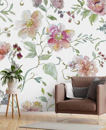 Pink Floral Wallpaper Pink Floral Wallpaper