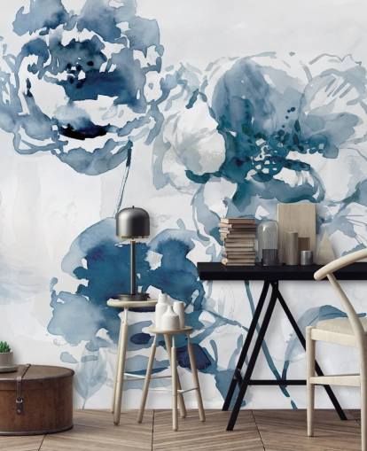 Blå rosor Bakgrund Blå rosor Bakgrund