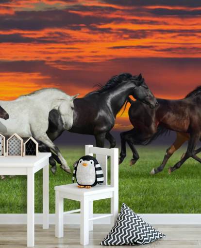 Horses Running Wallpaper Horses Running Wallpaper