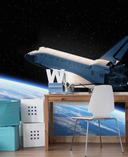 Space Shuttle Orbiting Earth Wallpaper Space Shuttle Orbiting Earth Wallpaper