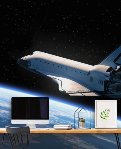 Space Shuttle Orbiting Earth Wallpaper Space Shuttle Orbiting Earth Wallpaper