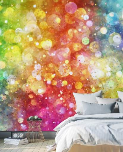 Papel pintado Arco iris de luces Papel pintado Arco iris de luces