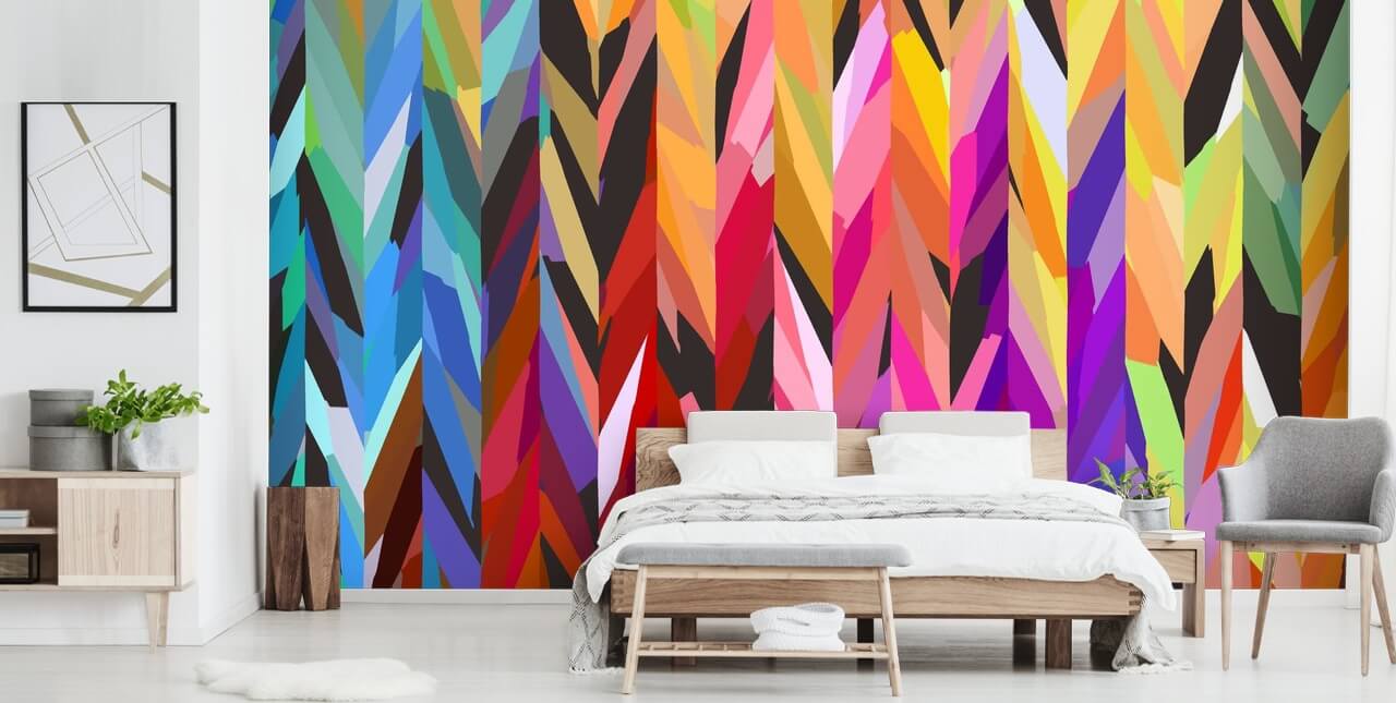 Colorful Lines Abstract Wallpaper