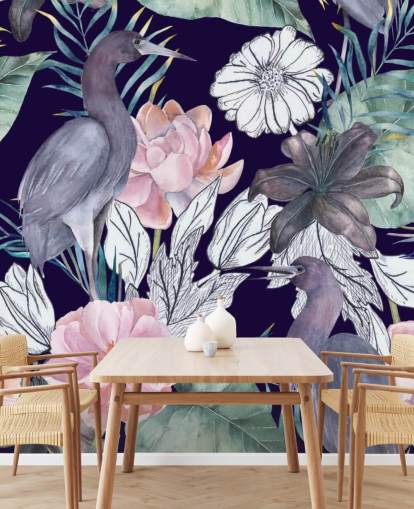 fugler-mørk-floral fugler-mørk-floral