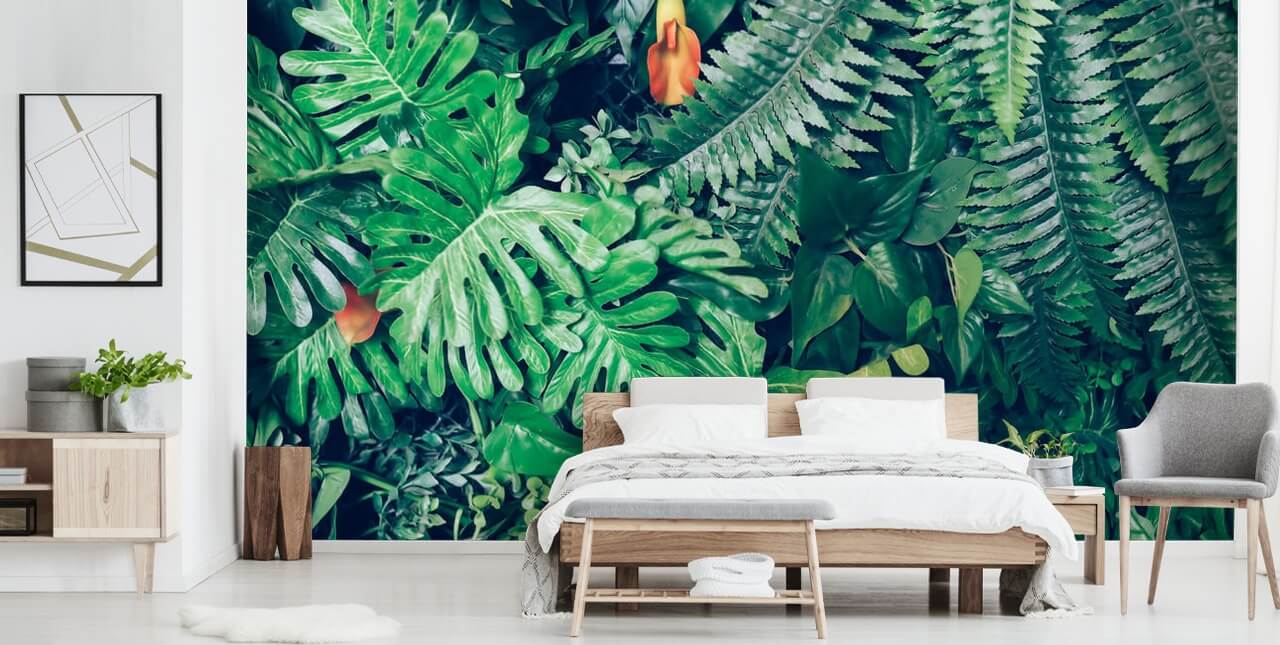 green jungle wallpaper mural called Green Jungle Background green jungle wallpaper mural called Green Jungle Background