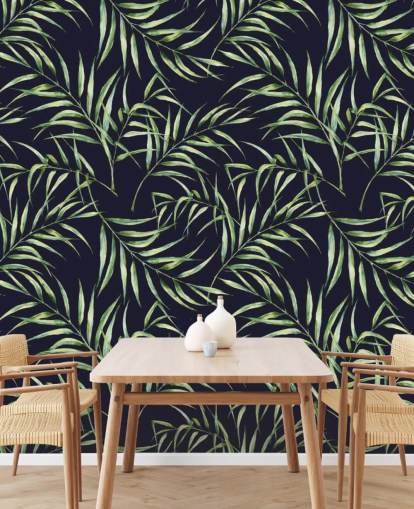 botanical-palm-tree-print-wallpaper botanical-palm-tree-print-wallpaper