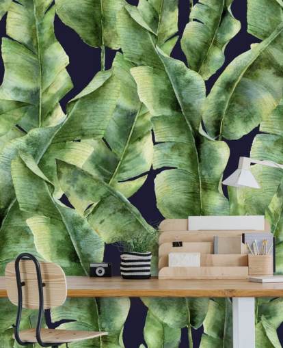 tropical-banana-leaf-palm-tree-wallpaper tropical-banana-leaf-palm-tree-wallpaper