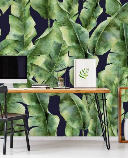 tropical-banana-leaf-palm-tree-wallpaper tropical-banana-leaf-palm-tree-wallpaper