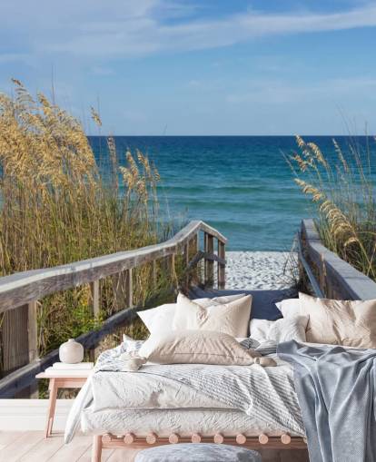 Boardwalk Wallpaper Mural Boardwalk Wallpaper Mural