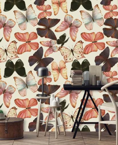 papillons aquarelle-colorés-colorés papillons aquarelle-colorés-colorés