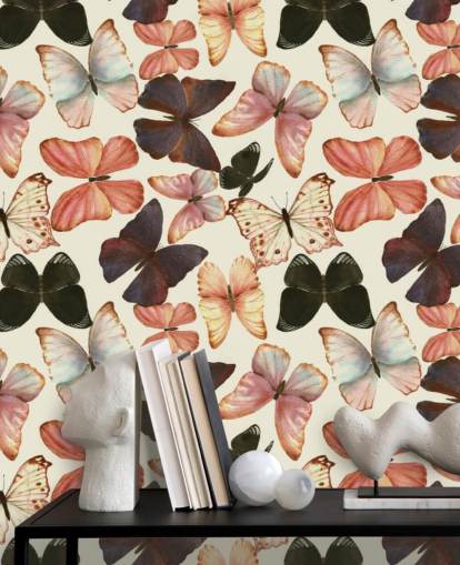 bunte-Aquarell-Schmetterlinge bunte-Aquarell-Schmetterlinge