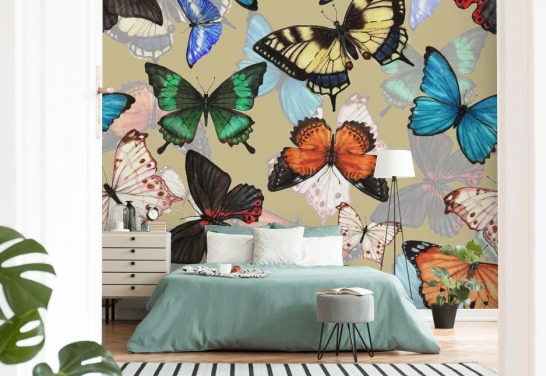 Butterfly Wallpaper | Wallsauce UK