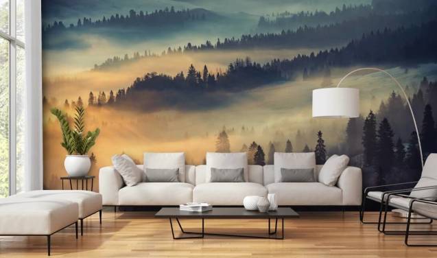 Forest Wallpaper & Tree Wall Murals | Wallsauce US