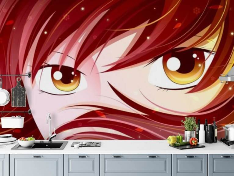 Anime Japanese Style Wall Mural | Buy online at Europosters