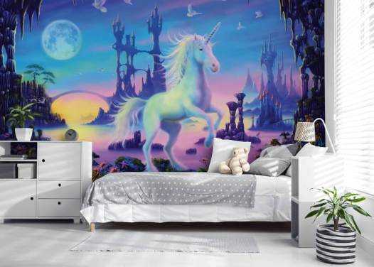 Unicorn Cavern Unicorn Wallpaper