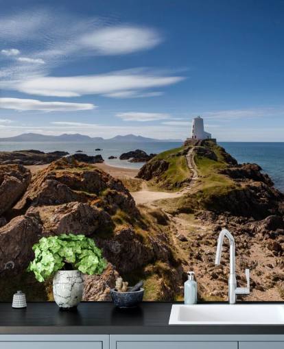 Rocky Coast and Lighthouse Wallpaper Rocky Coast and Lighthouse Wallpaper