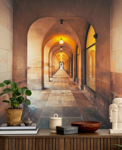 Bibliotek Walk Manchester Veggmaleri Bibliotek Walk Manchester Veggmaleri