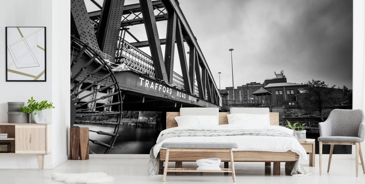 Trafford Road Bridge muurschildering